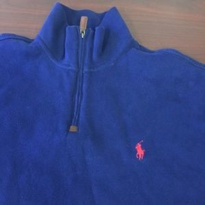 #475 Polo Size L Long Sleeve Sweater